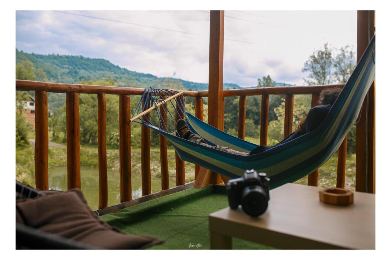 Cuibul Vulturilor - Casuta In Copac Villa Moisei Buitenkant foto